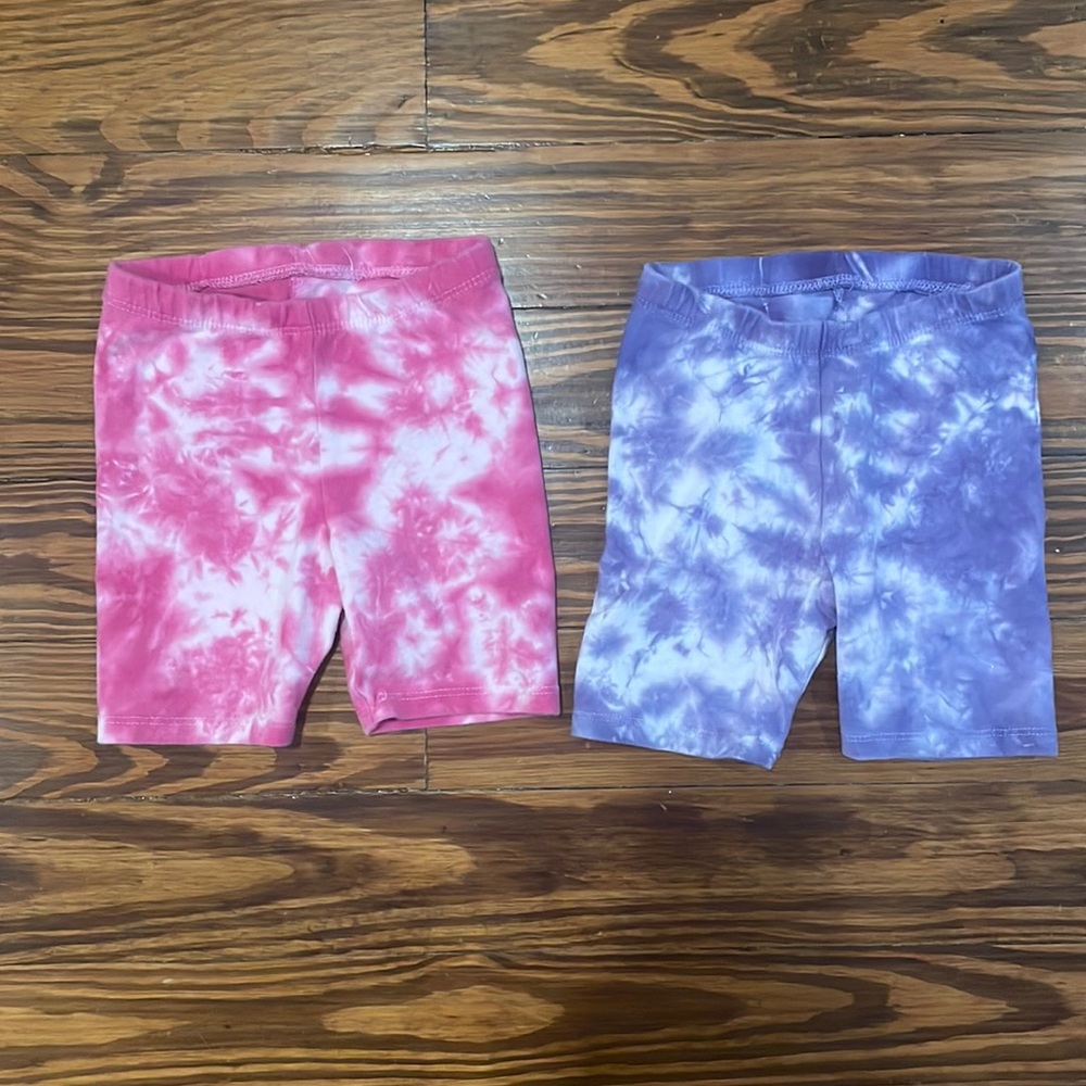 🌈 [cat & jack] Tie dye biker shorts